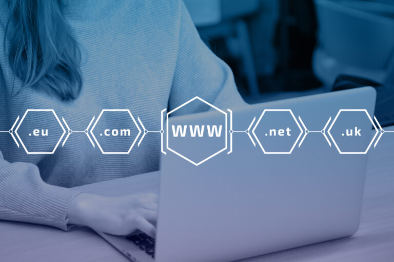WWW World Wide Web With Popular International Domains